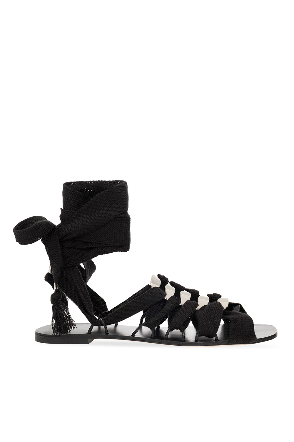 Matte black clearance tory burch sandals